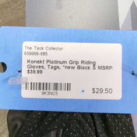 Platinum Grip Riding Gloves, Tags, *new
