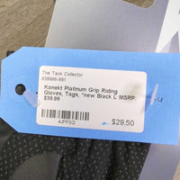 Platinum Grip Riding Gloves, Tags, *new
