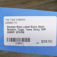 Red Label Euro Seat Breech, Tags, *new
