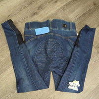 Cecelia Womens Denim Fullgrip Breech, Tags, *new
