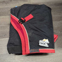 Hvy & Thick Fleece Lined Show Rain Sheet *NOT FOR TURNOUT" *vgc/gc, older, dirt, stains, rubs, scrapes, film, mnr edge rubs
