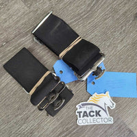 "Pro Core Trainer" Swallowtail Quilt Saddle Pad, 2x Stretchy elastic straps *gc, clean, rubs, pills, frays, hair, fuzzy
