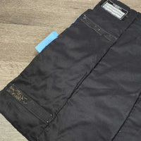 2 No Bow "Micro Pad" Leg Bandage Liners, velcro *vgc, clean, mnr hair, residue, rubs, snags
