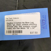 2 Cotton No Bow Leg Quilts *gc, clean, undone stitching, threads, pilly, thin, puckers, snags, faded, mnr hair
