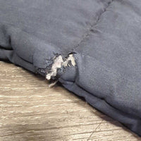 2 Pillow No Bow Leg Quilts *gc, clean, faded, stains, tears, snags

