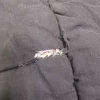 4 Cotton No Bow Leg Quilts *vgc/gc, clean, puckers, mnr tears, thin, snags, faded, pilly, mnr hair, residue
