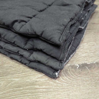 4 Cotton No Bow Leg Quilts *vgc/gc, clean, puckers, mnr tears, thin, snags, faded, pilly, mnr hair, residue
