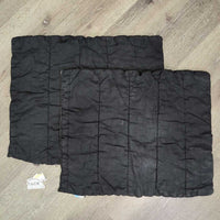2 Cotton No Bow Leg Quilts *gc, clean, thin, puckers, tears, snags, faded, pills, mnr hair
