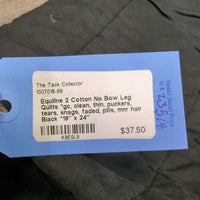 2 Cotton No Bow Leg Quilts *gc, clean, thin, puckers, tears, snags, faded, pills, mnr hair
