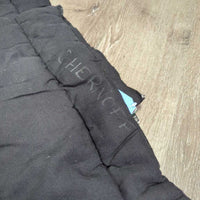 2 Cotton No Bow Leg Quilts *gc, clean, undone stitching, threads, pilly, puckers, snags, faded, mnr hair
