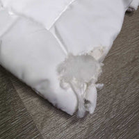 2 "ProPillow" No Bow Leg Quilts *vgc/gc, clean, stains, marker, tears, snags
