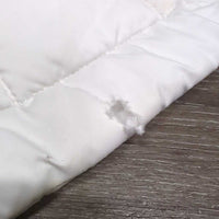2 "ProPillow" No Bow Leg Quilts *vgc/gc, clean, stains, marker, tears, snags
