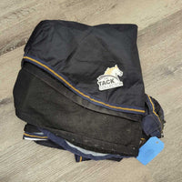 Keyhole Quarter Sheet, Mesh Lined, add on Fleece Liner, elastic Tail/Leg strap *gc, clean, hairy, rubs, wpf
