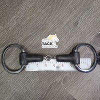 Rubber Single Joint Eggbutt Bit, tags *new
