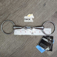 Hvy Double Joint French Link Loose Ring Bit, tags *new
