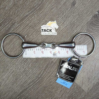 Hvy Double Joint French Link Loose Ring Bit, tags *new
