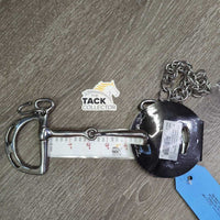 Single Joint Kimberwick Bit, hooks, chain, tags *new
