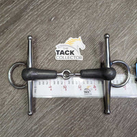 Rubber Single Joint Full Cheek Bit, tags *new
