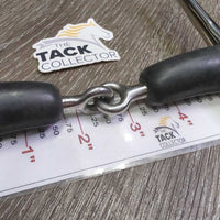 Rubber Single Joint Full Cheek Bit, tags *new
