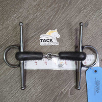 Rubber Single Joint Full Cheek Bit, tags *new
