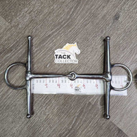 Thin Single Joint Full Cheek Bit, tags *new
