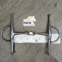 Thin Double Joint French Link Full Cheek Bit, tags *new
