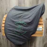 17.5" XXW *7.5" Duett Tango Dressage - Trail Saddle, Light Cotton Duett Cover, Wool Flocking, Rear Gusset Panel, Hoop Tree, Front Velcro Block Covers, Flaps: 16"L x 14" W Serial #: 17.5 36
