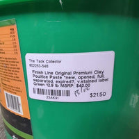 Original Premium Clay Poultice Paste *new, opened, full, separated, expired?, v.stained label
