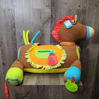 "Giddy Up & Play" Stuffed Horse Toddler Toy, bag, box *new, WORKS
