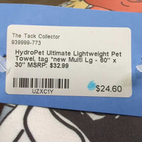 HydroPet Ultimate Lightweight Pet Towel, tag *new
