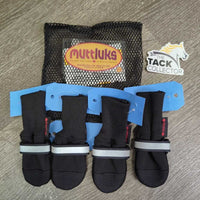 4 Fleece Lined Winter Dog Boots, Mesh Bag, Tag *new

