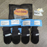4 Fleece Lined Winter Dog Boots, Mesh Bag, Tag *new
