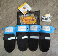 4 Fleece Lined Winter Dog Boots, Mesh Bag, Tag *new
