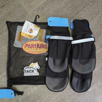 4 Fleece Lined Winter Dog Boots, Mesh Bag, Tag *new
