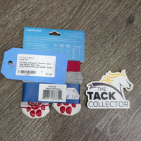 4 Puppet "Pawks" Grip Dog Socks, Pkg *new

