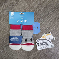 4 Puppet "Pawks" Grip Dog Socks, Pkg *new
