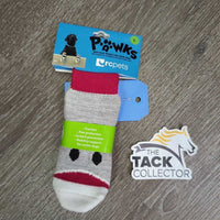 4 Puppet "Pawks" Grip Dog Socks, Pkg *new

