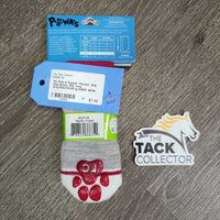 4 Puppet "Pawks" Grip Dog Socks, Pkg *new
