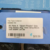 4 "Sport Pawks" Grip Dog Socks, Pkg *new
