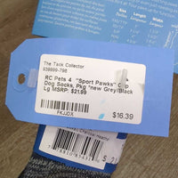 4 "Sport Pawks" Grip Dog Socks, Pkg *new
