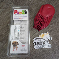 12 Disposable - Reusable - Waterproof Rubber Dog Boots, pkg *new
