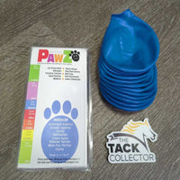 12 Disposable - Reusable - Waterproof Rubber Dog Boots, pkg *new
