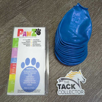 12 Disposable - Reusable - Waterproof Rubber Dog Boots, pkg *new

