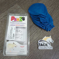 12 Disposable - Reusable - Waterproof Rubber Dog Boots, pkg *new
