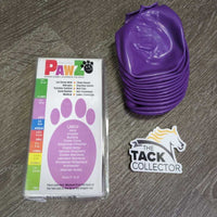 12 Disposable - Reusable - Waterproof Rubber Dog Boots, pkg *new
