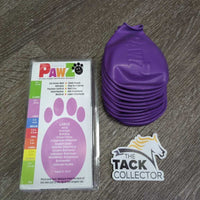 12 Disposable - Reusable - Waterproof Rubber Dog Boots, pkg *new
