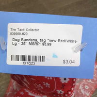 Dog Bandana, tag *new
