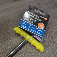 "Aspenpet" EasyTurn Spiral Stake, tag *new
