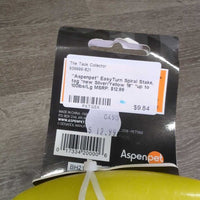 "Aspenpet" EasyTurn Spiral Stake, tag *new
