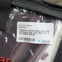 Vehicle Back Seat Dog Hammock, Bag *new

